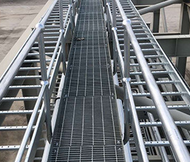 Zinc Carbon Steel Grating Steel Grid Floor Plate For High Altitude Platform