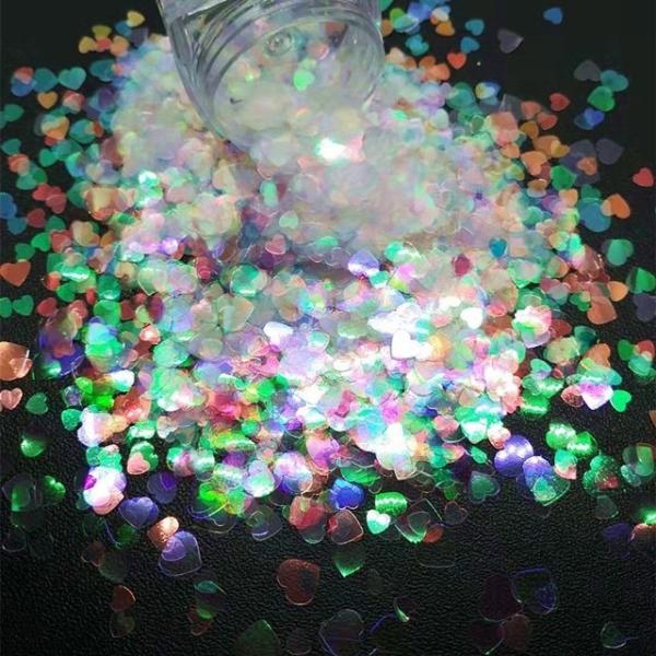 Glitter Heart Valentine's Day Heart Lover Confetti Sprinkles Big Small Mixes Heart Shape for Wedding Gathering Supplies
