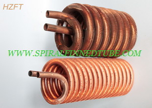 Water Tank Solar Systems Copper Heat Transfer Coil with Tin plating