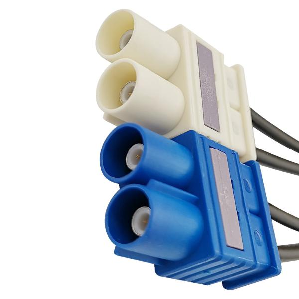 Соединитель двойника FAKRA GPS GSM, RG316 RG174 привязывает двойной переходник антенны автомобиля FAKRA