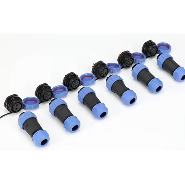 6 Pin Aviation Connector IP68 Waterproof Panel Connector Male Female Plug Cable Connector