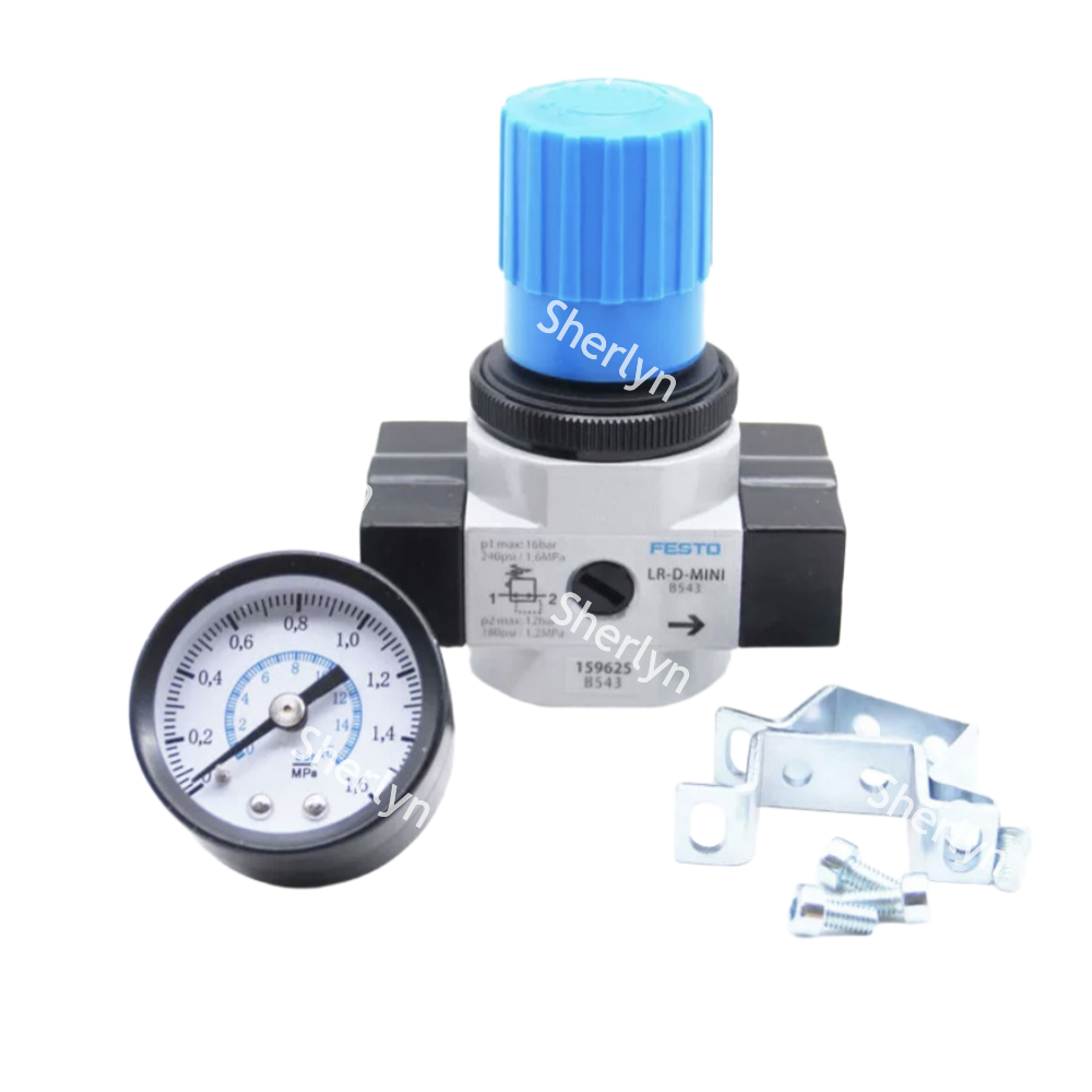Original FESTO Air Regulator 162581 LR-3/4-D-MIDI