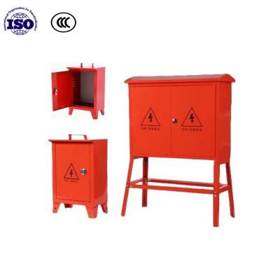 Floor Mounted Temporary Electrical Distribution Box For Outdoor Construction Site