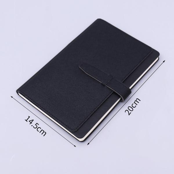 A5 PU Leather Notebook Set With Pen For Business Promotion And Customized Inner Pages