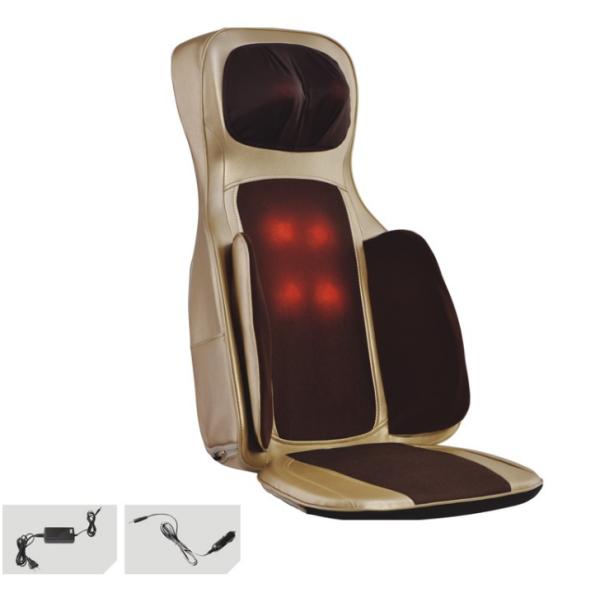Office And Home Shiatsu Massage Cushion With Heat Shiatsu And Tapping Back Massage