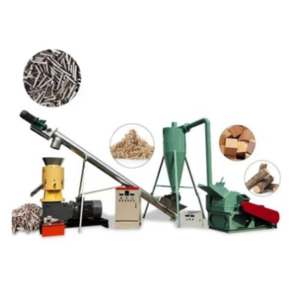118 КВт 2000 кг/ч Линия производства пеллет из биомассы Производство древесины