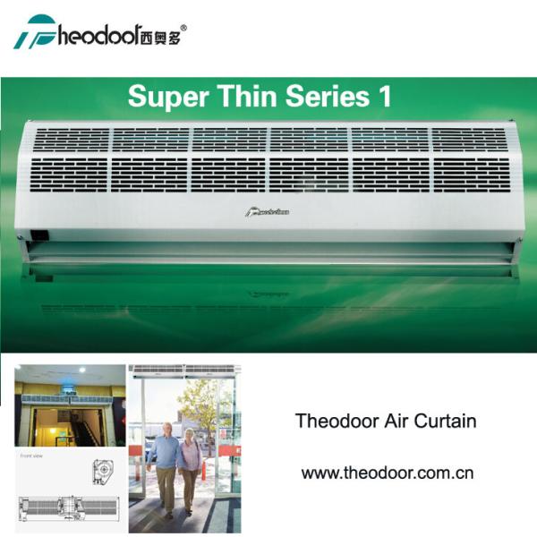 2024Entryway 60 Inch Residential Air Curtain / Door Air Cutter With Steel Cover