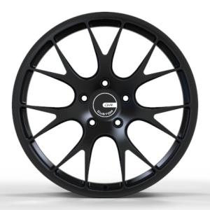 SUV Aluminum Alloy 5 Lug 5.5 Inch Rims Satin Black Paint