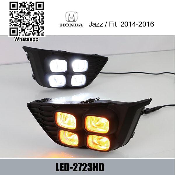 Honda Fit DRL Jazz North America Car LED Daytime Running Lights factory