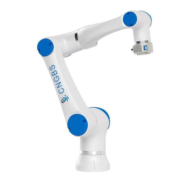 3kg Payload 590mm Reach Welding Industrial Robots CNGBS-G03 with Megmeet Welding Torch