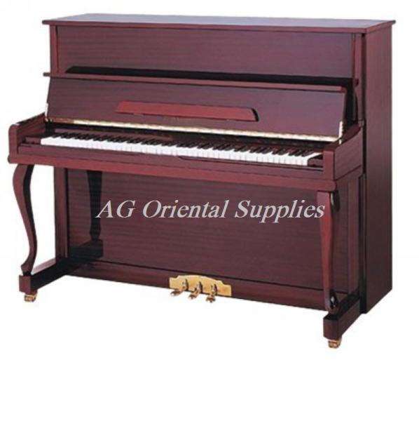 88-KEY Acoustic wooden upright Piano With Stool mahogany polished color AG-123D
