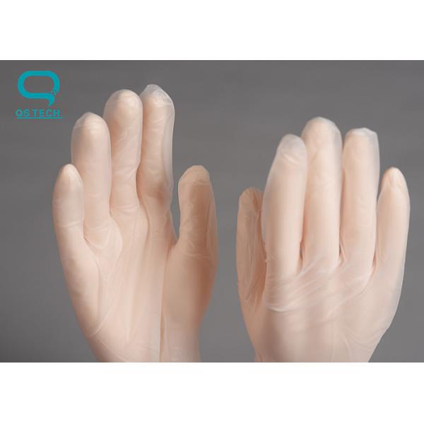 Легкие нося устранимые перчатки винила, обслуживание OEM перчаток медицинского осмотра