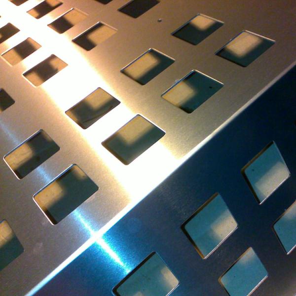 16 га прозрачная звукоизоляционная перфорированная металлическая плита - углеродистая сталь, оцинкованная