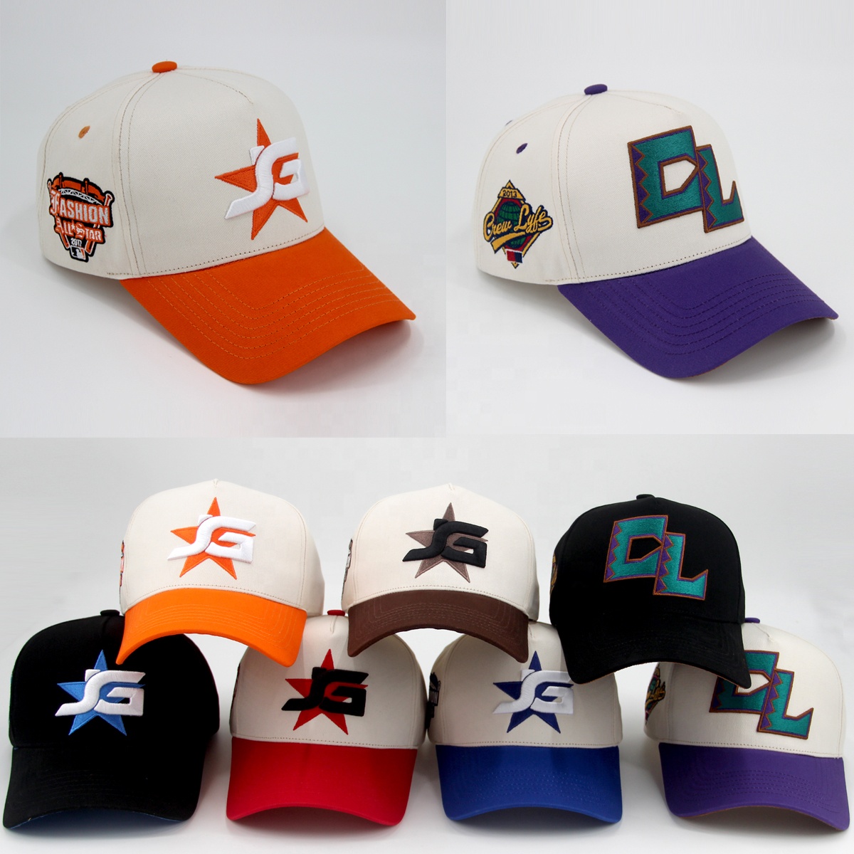 Customized Embroidery Logo Custom Baseball Cap For Unisex Women Man