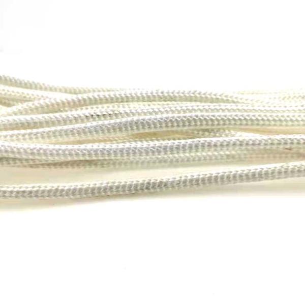 80Ft Diamond Braid Polypropylene Flag Halyard Rope Shock Absorption 5mm