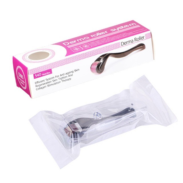 NO Plugs Type Medical Grade DRS540 Microneedle Derma Roller for Skin Care Routine