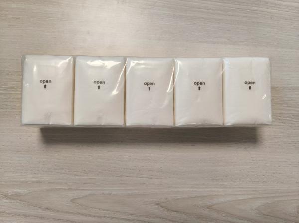 3-Ply Thickened Handkerchief Paper 205x200mm 14gsm