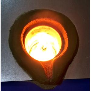 Печь электрической алюминиевой индукции плавя для стального литого железа