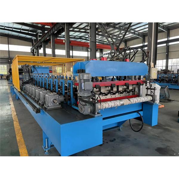 YX28-200-1000 Tile Roll Forming Machine With Hydraulic Cutting And Pressing 11kw 0.6mm