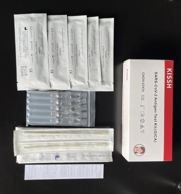 Detecções rápida dos testes/Kit Qualitative do teste 5 do cotonete do antígeno de Coronavirus