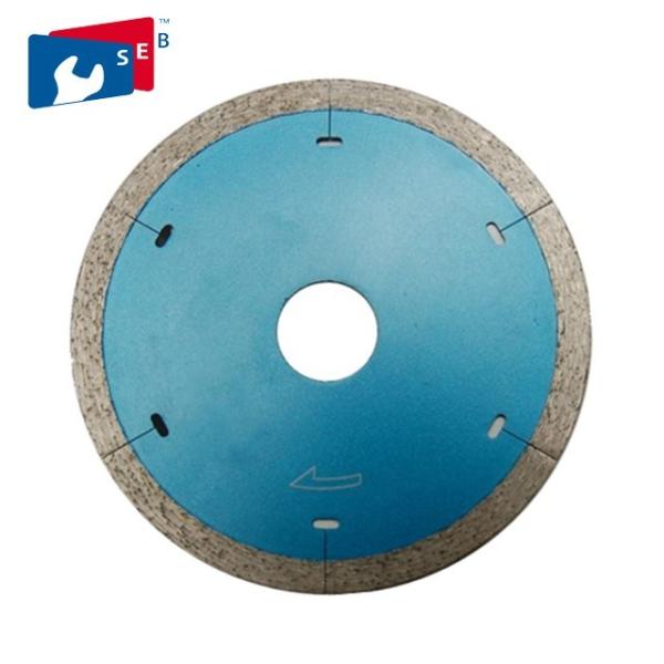 Diamond Circular Cutting Saw Blade for Cutting Tile with Continuous Rim