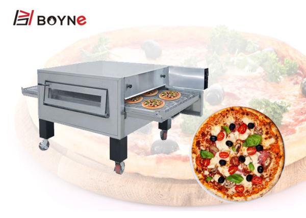 Electric Conveyor Commercial Pizza Oven Single Table Top 120~180 Pcs/Hour Hot Air