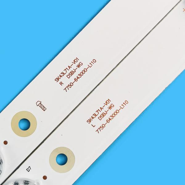 LG Immersion Tv Backlight LED43UG620V 43UJ620V Light Strip SK43L71A-V01 SW43D09R-ZC22AG