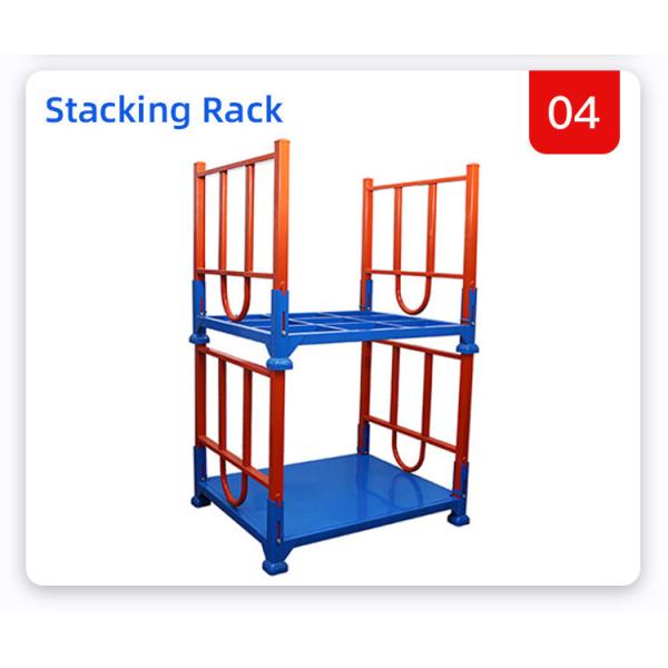 Industrial Warehouse Stackable Steel Pallet Storage Racks Heavy Duty 1000 Liter Hour Waste Treatment
