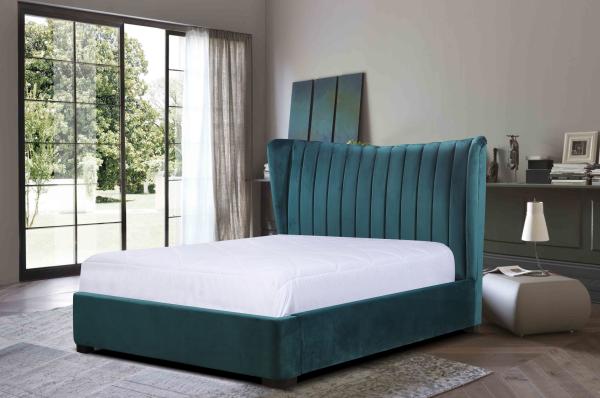 12145GOITALIA bed for girl modern upholstered day design salon  house boys luxury velvet modern twin single  hotel BED