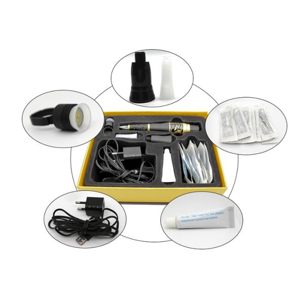 Dragon Permanent Makeup Machine , Eyebrow Eyeliner Lip Cosmetic Tattoo Kit