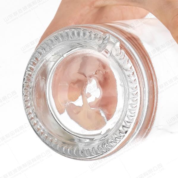 Material do corpo Vidro Botas de uísque transparentes personalizadas para presentes de casamento de festas de bar