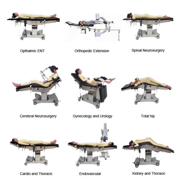 Similar AISI304 Stainless Steel Surgical Operating Table For C - Arm Photography Examination