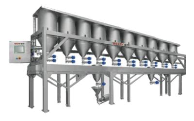 High Accuracy Small Fluid Metering System For Material Conveying System