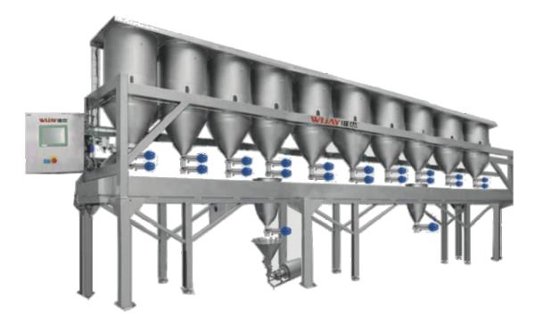 High Accuracy Small Fluid Metering System For Material Conveying System