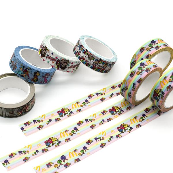 Оптовый изготовленный на заказ напечатанный маскируя изготовитель клейкой ленты бумаги Washi