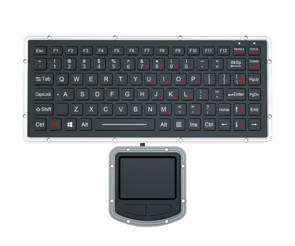 Double EMC Chiclet Keyboard With Touchpad Ultra-Thin Design marine keyboard