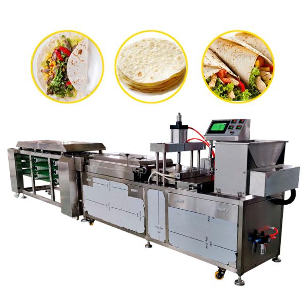 1000pcs/h linha de produção da indústria alimentar 30cm Lavash
