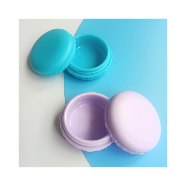 Cuidados Pessoais Industriais 5ml10ml PP frasco de plástico redondo para bálsamo labial e creme facial