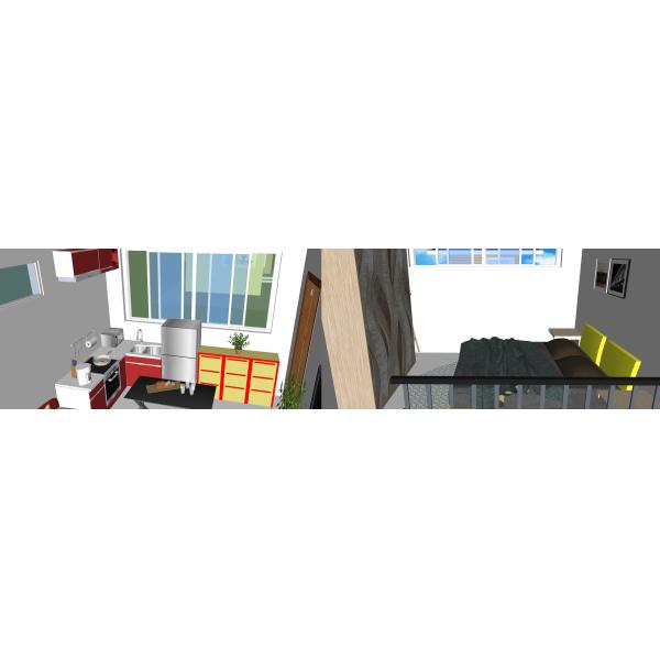 Дом железного каркаса Prefab дуплекса виллы стальной структуры облегченный гальванизировал