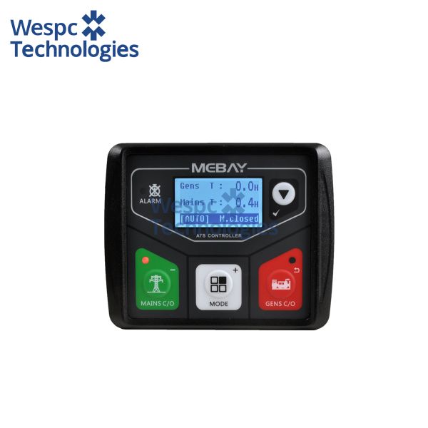 Contrôleur de commutateur de transfert automatique Mebay ATS320DC avec écran LCD