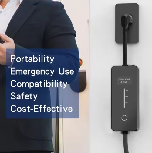 Cargador portátil EV J1772 40A 3.5KW-7KW 110-240V CA