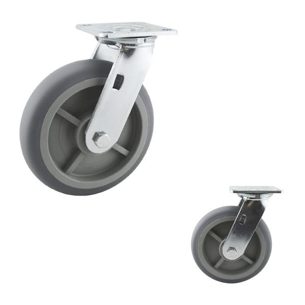 диаметр мягкое TPR 200mm исправил сверхмощные колеса шарикоподшипника