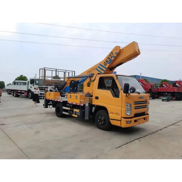 Factory Offers Discounted Prices for New or Used Jmc 24m 28m 31m Aerial Work Platform Hydraulic Lift Truck