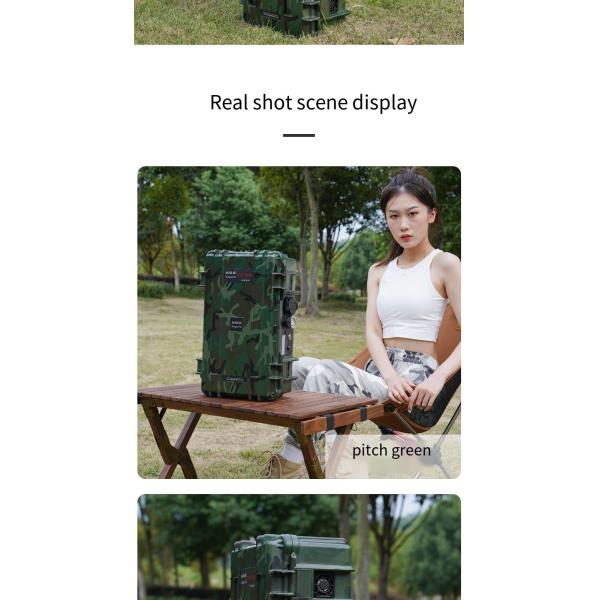 500 Вт Солнечная домашняя электростанция для хранения энергии Наружная портативная мобильная аварийная коробка питания