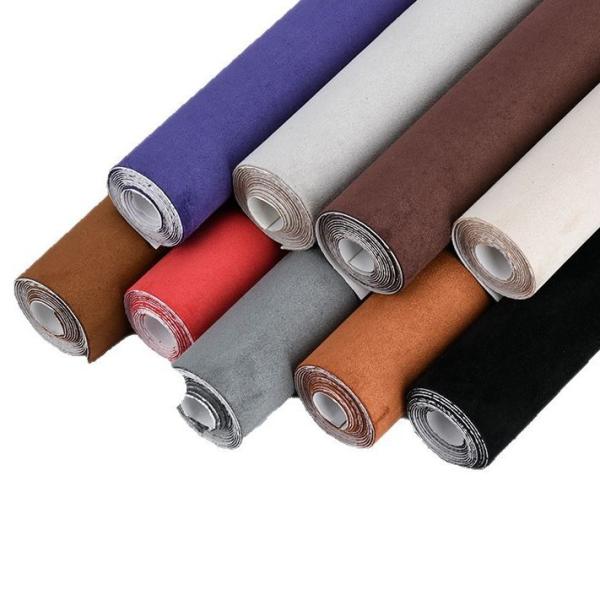 Peel-and-Stick Faux Suede - Removable Adhesive for Car Dashboards & Craft Projects & Furniture Makeovers (60cm Width, 10 Colors)
