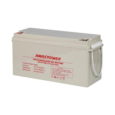 UPS EPS 12V 150ah VRLA Gel Battery Rechargeable Deep Cycle Inverter Battery