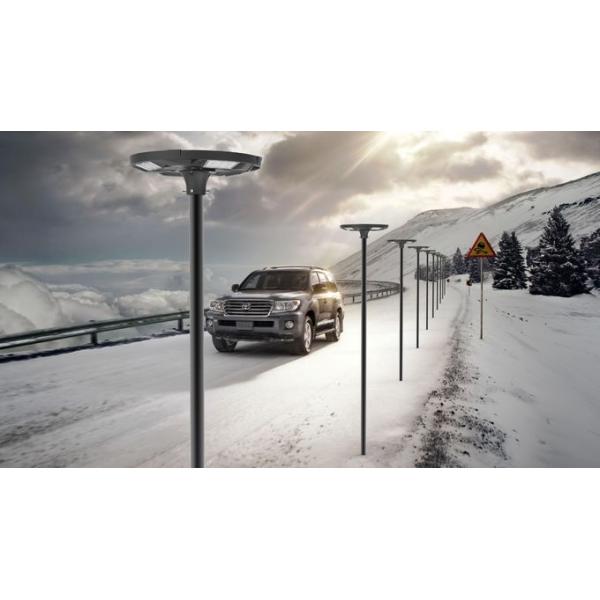 Ip66 Waterproof Outdoor 20W 30W Solar LED Street Garden Light With Monocrystalline Silicon