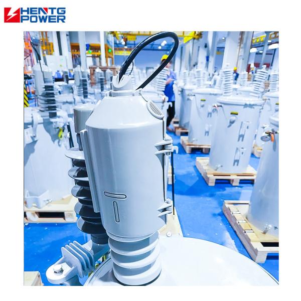 Single Phase Pole Mounted Oil Type Transformer 25/34.5KV 240/480V 250KVA