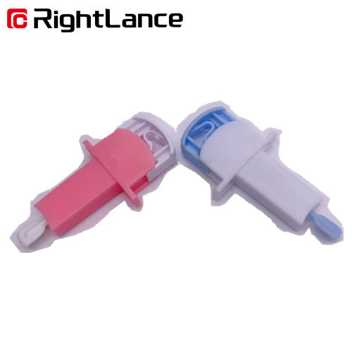 23g 1.8mm Automatic Blood Lancet Disposable Sterile Yellow Independently