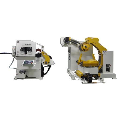 Thin Roll Stamping Die Disc Horizontal Coil Feeder Straightener Automatic Punching Machine